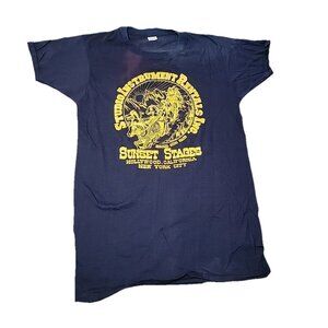 Vintage 1979 Billboard's Disco Forum V Staff T-shirt Sunset Stages Shirt 1970s